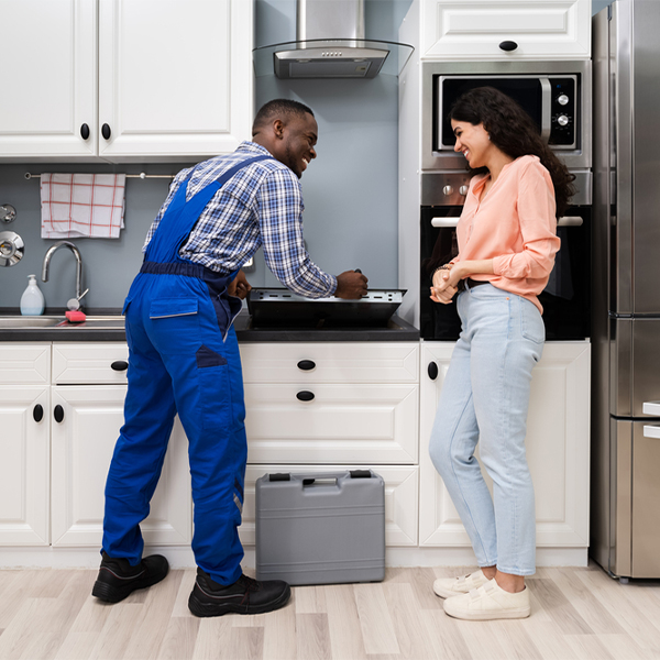 can you provide an estimate for cooktop repair before beginning any work in Woodbury GA